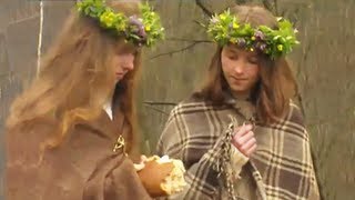 Lithuanian pagan folk song  Jurginių liaudies daina  Geras vakaras [upl. by Aikym]