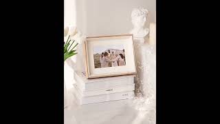 Modern simple wooden photo frame supplier [upl. by Kariv]