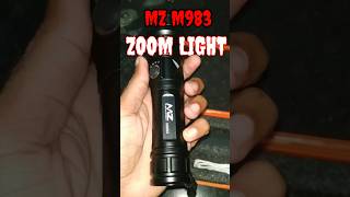 MZ M983 Zoomable Torch light [upl. by Carmelle715]