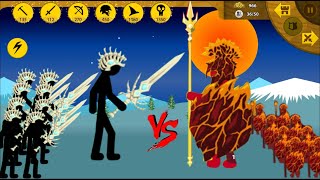 Undead Skin Swordwrath amp Kai Raider Vs Lava Spearton  Stick War Legacy [upl. by Iem]