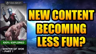 Is New Content Becoming Less Fun  Marvel Contest Of Champions [upl. by Eliades]