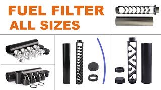 5 Common Sizes Fuel Filter Suppressor [upl. by Bonne282]