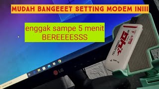 Cara setting nama dan password modem wifi TELKOMSEL 4G LTE [upl. by Zeni485]