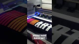 produck sticker mobil ralliart [upl. by Emelun]