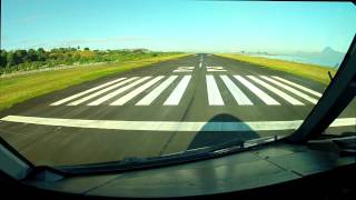 A340  Tahiti Faaa  NTAA 22 takeoff [upl. by Ellehcem826]