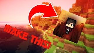 How to Make Minecraft Skin AvatarProfile Pic [upl. by Medrek20]