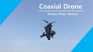 Coaxial DronePusher Propquot [upl. by Gnaw]