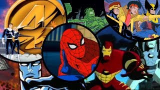 MarvelAll 90s Cartoon Openings [upl. by Latt]