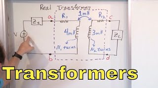 02  What is a Transformer amp How Does it Work StepUp amp StepDown Transformer Circuits [upl. by Dorthea]