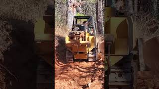 Trail Construction Sutter 480 Trail DOzer [upl. by Ellatsirhc]