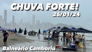 Balneário Camboriú chuva chegando Brazil ​⁠​⁠​⁠BielTurismo balneáriocamboriu [upl. by Boylan]