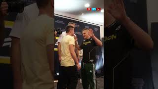 Staredown vor dem großen MMAEvent in München🔥 [upl. by Loughlin66]