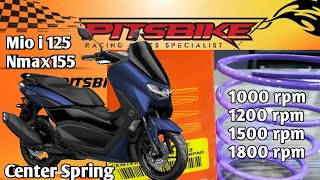 Pitsbike Nmax155 Mio i 125 center spring [upl. by Sanchez]