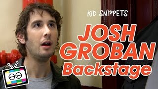 Kid Snippets quotJosh Groban Backstagequot Imagined by Kids [upl. by Hitt]