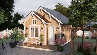 Urban Oasis 5x6m Small House with Charm [upl. by Ashelman]