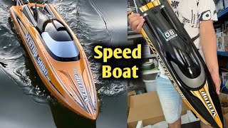 Large Remote Control Speed Boat [upl. by Colson]