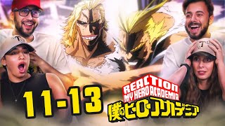 All Might vs Nomu My Hero Academia Episodes 11 12 amp 13 Reaction [upl. by Tally362]