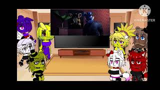 fnia react nighmare fredbear voice fandub español latino [upl. by Haidadej]