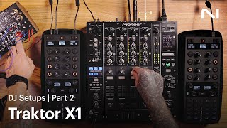 Advanced DJ setups using the Traktor X1 MK3  Native Instruments [upl. by Merkley401]