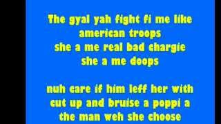 Only man she want Popcaan lyrics [upl. by Nolat112]