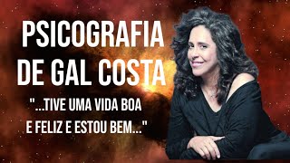 Psicografia de Gal Costa [upl. by Arutnev]