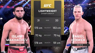 Islam Makhachev vs Dan Hooker Full Fight  UFC 5 Fight Of The Night [upl. by Gereld]