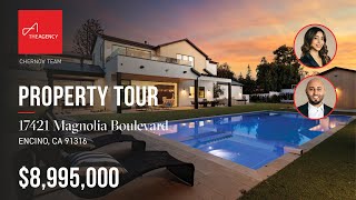 Agent Tour  17421 Magnolia Boulevard Encino [upl. by Eaj]