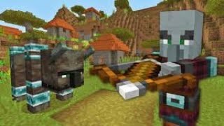 MINECRAFT PART 10 I DID A RAID [upl. by Nivloc]