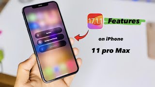 iOS 1711 update Top unique Features on iPhone 11 pro max🤩  Tips amp tricks [upl. by Sivra]