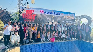 Nuga best  Farewell with Happy New Year Program Pokhara  Nuga Nepal  N4  Korean Therapy [upl. by Killian]