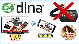 How to watch Mobile Video On TV using Set Top Box DLNA application [upl. by Aisetra629]