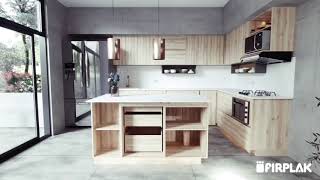 Cocinas modulares  Firplak [upl. by Yelserp]