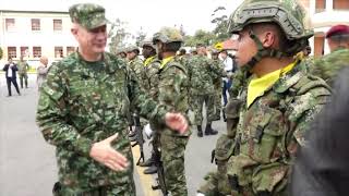 Segundo encuentro de mandos militares Ecuador Colombia em Ipiales [upl. by Ehsom628]