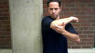 Cross Body Stretch for Posterior Shoulder Mobility  Sleeper Stretch Alternative [upl. by Omsoc]