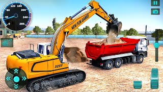 Heavy Excavator Simulator  Real Construction Truck  Android GamePlay [upl. by Inacana]