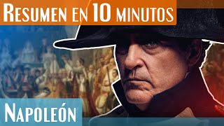 Napoleón Bonaparte en 10 minutos  Ascenso auge y caída del Emperador francés [upl. by Lorant]