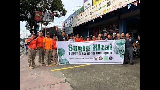 Relief Goods Distribution for Typhoon Enteng A Collaborative Response [upl. by Rekcut]