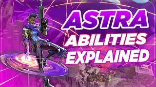 VALORANT  ASTRA All Abilities Explained in HINDI  ASTRA Tips amp Tricks [upl. by Leuneb785]