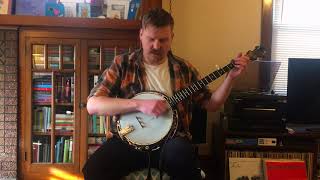 Dirty Old Town Dubliners Clawhammer Banjo Cover by Ryan Burns [upl. by Nerra474]