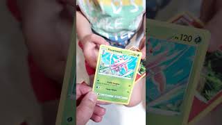 Duel douverture de cartes pokemon entre frère et sœur  cartespokemon tcg shorts [upl. by Ybsorc]