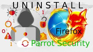 How to delete firefox completely on Parrot Security Linux [upl. by Alahc]