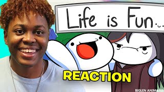 Life is Fun  Ft Boyinaband Official Music Video REACTION [upl. by Yenffad]