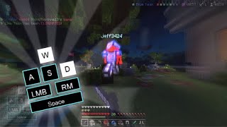 Hive Skywars Gameplay with Keystrokes [upl. by Aitra]