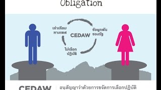 CEDAW  Principle of State Obligation ภาษาไทย [upl. by Moyers]