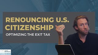 Renouncing US Citizenship The Truth About Exit Tax [upl. by Enawtna]