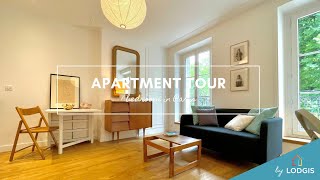 Apartment Tour  Furnished Xm2 in Paris – Ref  X [upl. by Kaleb414]