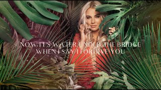 Demi Lee Moore  Water Under The Bridge Lyric Video [upl. by Hocker964]