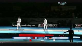 PART 3 Zhu vs Joppich  Foil  Antalya 09  SemiFinals [upl. by Reggi897]