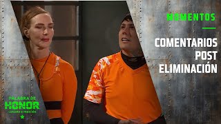 Comentarios post eliminación ¿Quién es el eliminado  Palabra de Honor  Canal 13 [upl. by Pardner]