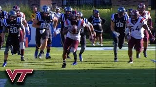 Virginia Tech Blocked Field Goal Return For Touchdown [upl. by Vassily]